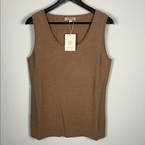 KINROSS 100% Cashmere Tank-top